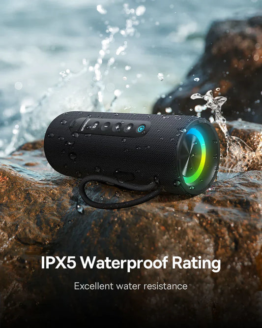 Baseus VO20 Portable Speaker – Black - سبيكر مكبر صوت - بيسوس - كفالة 24 شهر