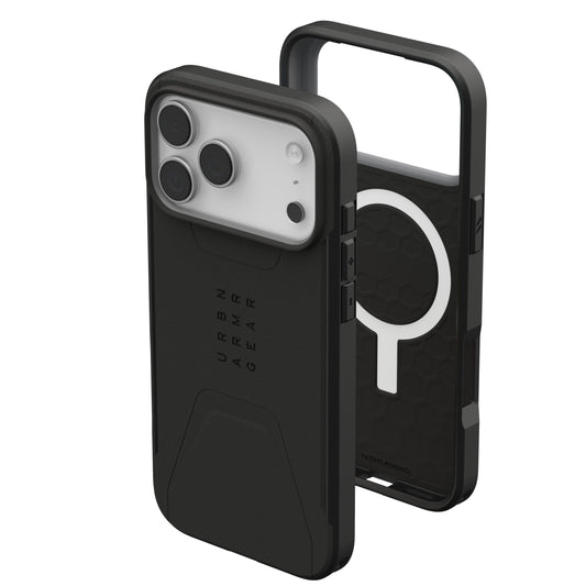 UAG iPhone 17 Pro/ 17 Pro Max Civilian Magsafe Case - كفر حماية عالية - ايفون 17 برو / 17 بروماكس - ماغ سيف