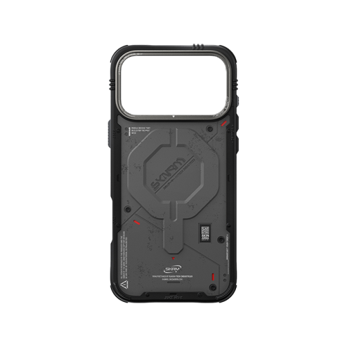 SkinArma Vigor MagSafe Case for iPhone 17 Pro / 17 Pro Max - Charcoal - سكين أرما كفر - سلسلة ايفون 17 - ماغ سيف - مسكة وستاند مغناطيس