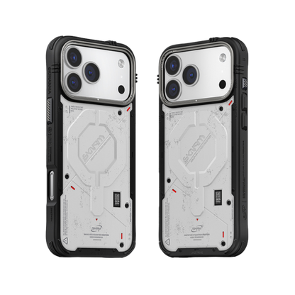 SkinArma Vigor MagSafe Case for iPhone 17 Pro / 17 Pro Max - Fog - سكين أرما كفر - سلسلة ايفون 17 - ماغ سيف - مسكة وستاند مغناطيس