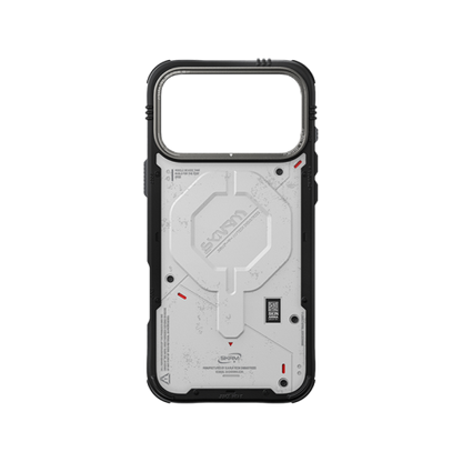 SkinArma Vigor MagSafe Case for iPhone 17 Pro / 17 Pro Max - Fog - سكين أرما كفر - سلسلة ايفون 17 - ماغ سيف - مسكة وستاند مغناطيس