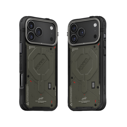 SkinArma Vigor MagSafe Case for iPhone 17 Pro / 17 Pro Max - Forest - سكين أرما كفر - سلسلة ايفون 17 - ماغ سيف - مسكة وستاند مغناطيس