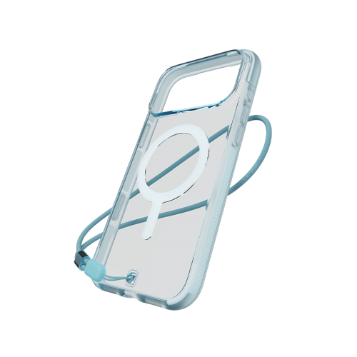 BodyGuardz Ace Pro MagSafe Case for iPhone 17/Pro / 17 Pro Max - Sky Blue - كفر حمايه عاليه مع علاق - سلسلة ايفون 17 - مع مسكه - ماغ سيف