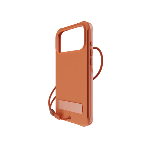 BodyGuardz Performance Pro MagSafe Case for iPhone17 / Pro / 17 Pro Max - Rust Orange - كفر حمايه عاليه مع علاق - سلسلة ايفون 17 - ماغ سيف