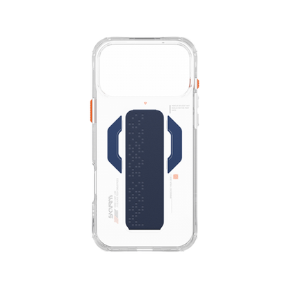 SkinArma Haxa MagSafe Case for iPhone  17 Pro / 17 Pro Max - Blue - سكين أرما كفر - سلسلة ايفون 17 - ماغ سيف - مسكة وستاند مغناطيس