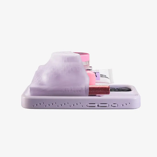 Ninja Labs Flex Pouch for iPhone17 Pro / 17 Pro Max Case (Lavender) -  كفر حماية عالية + محفظة - نينجا