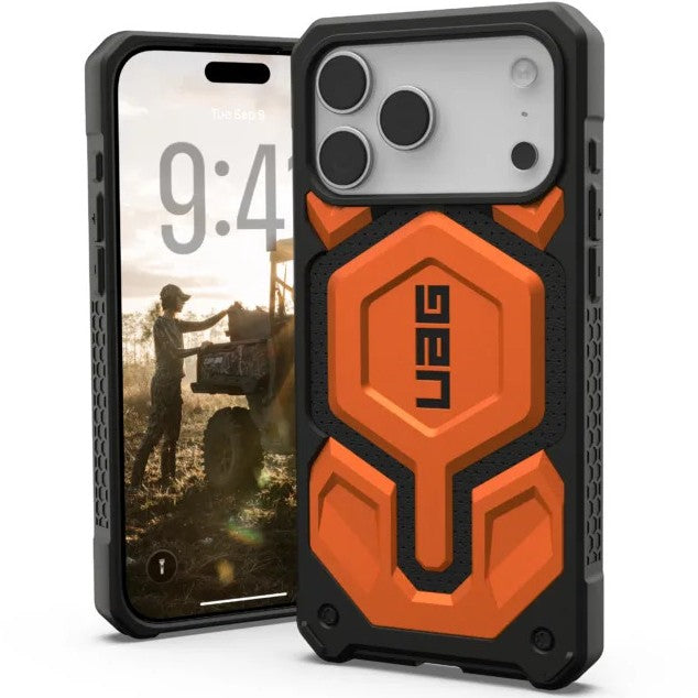 UAG iPhone 17 Pro / 17 Pro Max Monarch Pro Magsafe Case - كفر حماية عالية - ايفون 17 برو / 17 بروماكس - ماغ سيف