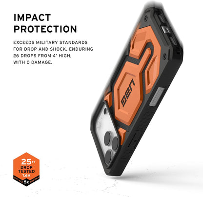 UAG iPhone 17 Pro / 17 Pro Max Monarch Pro Magsafe Case - كفر حماية عالية - ايفون 17 برو / 17 بروماكس - ماغ سيف