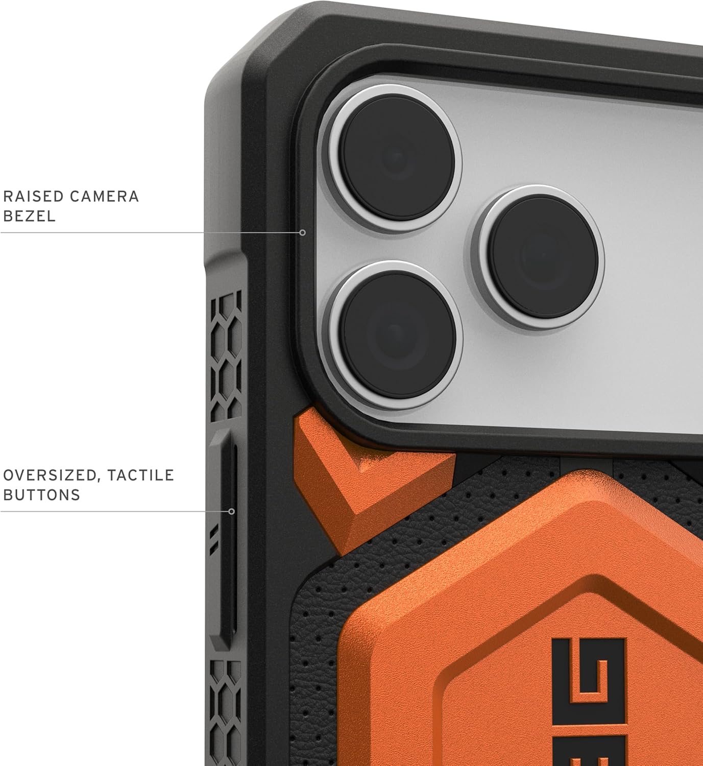 UAG iPhone 17 Pro / 17 Pro Max Monarch Pro Magsafe Case - كفر حماية عالية - ايفون 17 برو / 17 بروماكس - ماغ سيف
